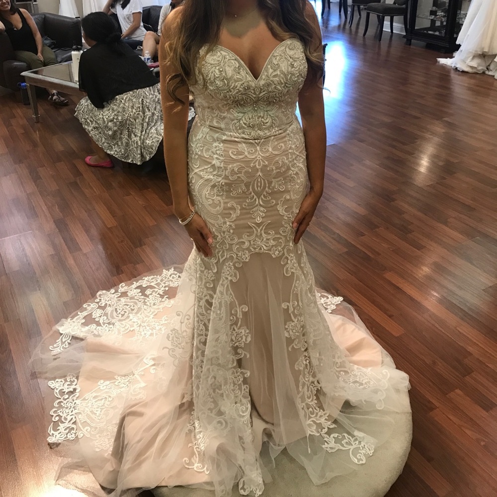 Simone Carvalli 90329 Wedding Dress